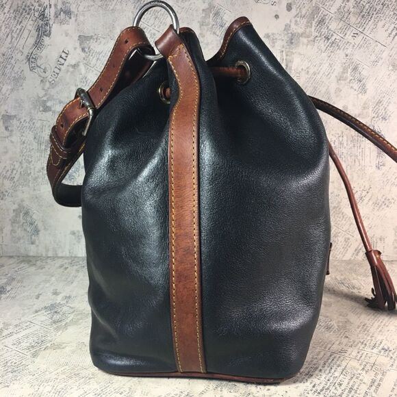 Dooney & Bourke • Florentine Vacchetta Bucket Bag - Picture 4 of 15